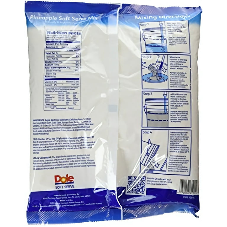 Dole pineapple soft serve mix walmart hotsell