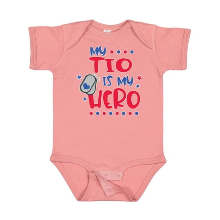 

Inktastic Memorial Day My Tio is My Hero Boys or Girls Baby Bodysuit