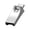 Silver, variant on Miniature Alloy Double Port Card Reader Works With TF Microed Memory Cards
