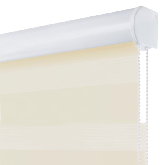 Cortina Enrollable Duo 220 cm Alto x 140cm Ancho Natural