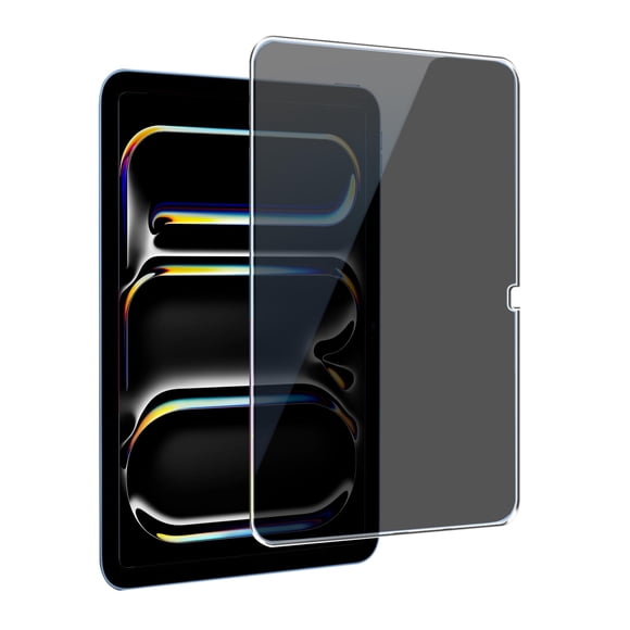 Protector de pantalla Juvraixo para iPad Pro 11" M5/M4 con vidrio de privacidad