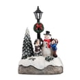 thumbnail image 2 of LOVIVER Christmas Scene Houses Figurines Lighted for Snowman, 2 of 8