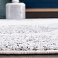 thumbnail image 5 of Safavieh Madison Collection MAD604D Glam Ogee Trellis Distressed Non-Shedding Living Room Bedroom Area Rug, 5'1" x 7'6", Ivory / Blue, 5 of 5