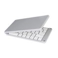 thumbnail image 1 of Mini teclado para portátil, plegable, inalámbrico, plateado, 1 of 7