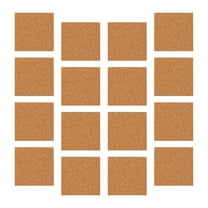 unbranded 36 Pcs Self Adhesive Cork Tiles DIY Crafts Supplies Cork Coasters M