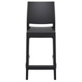 thumbnail image 4 of Compamia Maya Resin Counter Stool Black, Set of 2, 4 of 7
