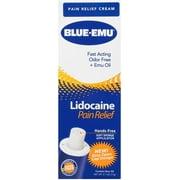 Blue-Emu Maximum Strength Pain Relief Cream with Lidocaine, 2.7 oz, 3 Pack