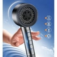thumbnail image 4 of Hand-Held Filter Showerhead with Silicone Massage Brush Pressurized Filter Showers, 4 of 9