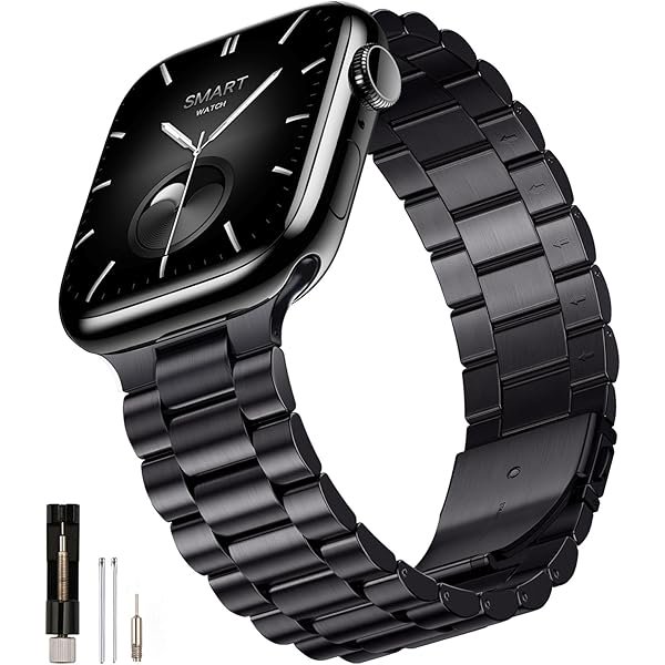 wonima02 Compatible with Apple Watch Band 44mm 45mm 42mm 46mm 49mm for Men Women, Stainless Steel Metal iWatch Band for Apple Watch Series 11/10/9/8/7/6/5/4/3/2/1/SE/SE2/SE3 Ultra3/2/1 (No case)