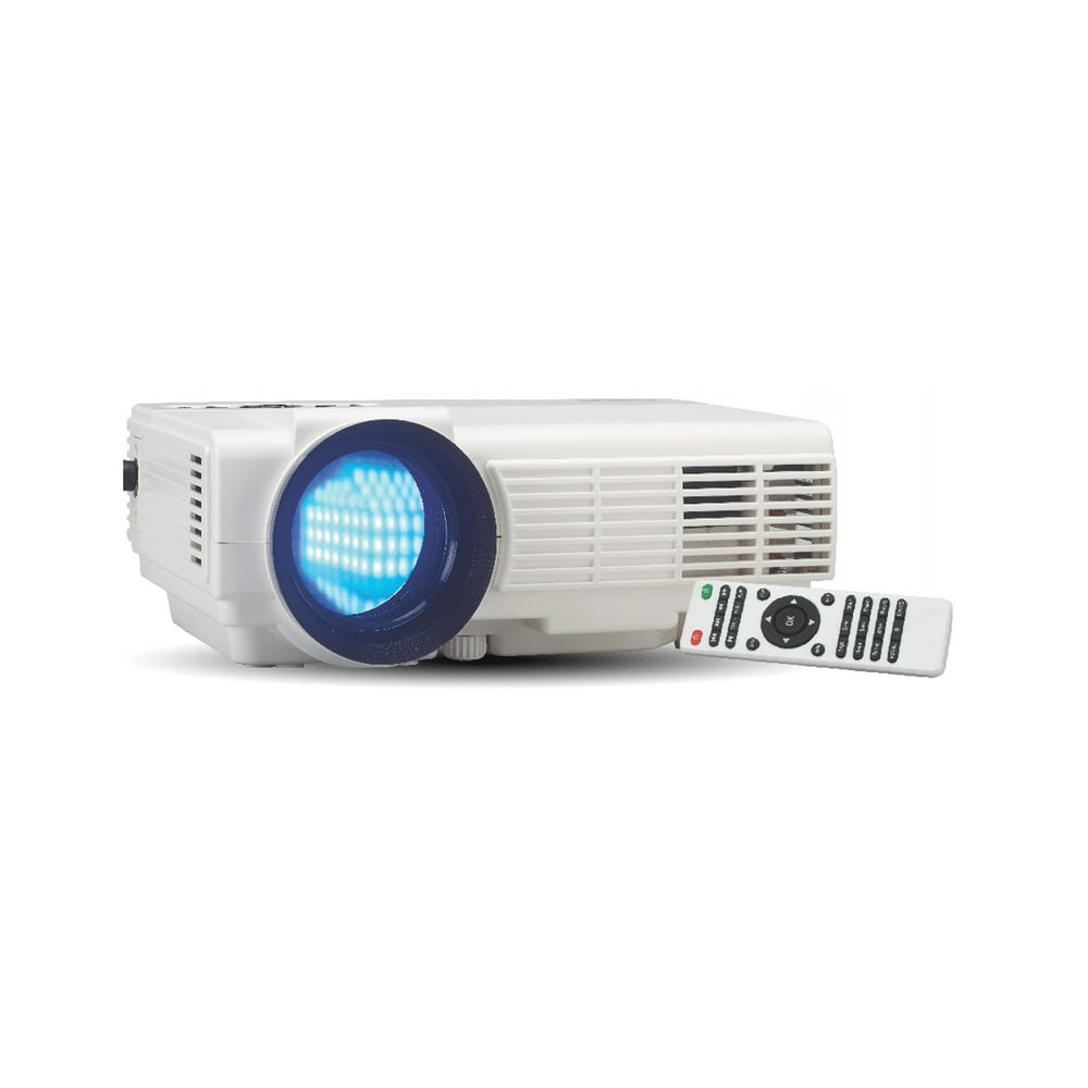 RCA 150" Home Theater Projector 1080p Compatible, RPJ116, White