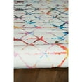 thumbnail image 3 of Linon Motif Printed Faux Rabbit Ivory 5' X 7' Rectangle Area Rug RUGPR0757, 3 of 6