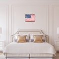 thumbnail image 6 of American Flag Wall Art Retro US Flag Canvas Pictures Vintage National Flag Artwork the Stars and the Stripes Canvas Prints for Office Living Room Home Decor Framed Ready to Hang 12"x16", 6 of 6