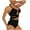 Black, variant on WREESH Womens Two Piece Swimsuit High Waisted Bikini Fashion Casual Bikini Swimsuit Beach Bathing Suit Pink