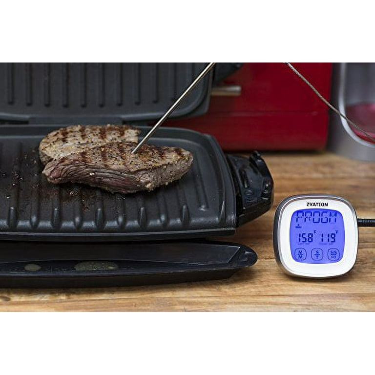 Oven Thermometer, With Meat Probe & Timer, Digital, Magnetic, 2 AAA