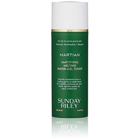 Gel Herbal Toner - Sunday Riley Martian Mattifying Melting Water-Gel Toner, 4.4 fl oz