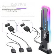 CEORPER ARGB Illuminating GPU Bracket For PC Cases And Horizontal Mounting