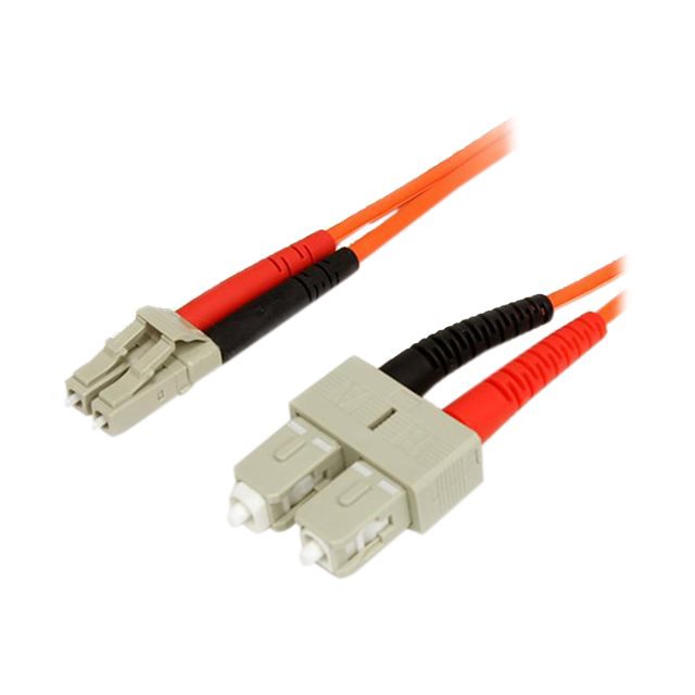 StarTech.com 3m Fiber Optic Cable 3 m - Multimode Duplex 62.5/125 - LSZH - LC/SC - OM1 - LC to SC Fiber Patch Cable (FIBLCSC3) - Câble Réseau - LC multi-mode (m) à SC multi-mode (m) - - Fibre Optique - Recto Verso - 62.5 / 125 Microns - pour P/N: US100A20FXSC, US100A20SFP, US1GA30SFP, US1GA30SXSC, US1GC30SFP