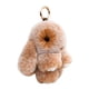 thumbnail image 2 of Llavero Estético Conejo Esponjoso Lindo Conejito Peluche para Regalos Navidad, 2 of 9