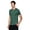 Green, variant on Active Men's Space Dye Quick Dry Stretch Jersey T-Shirt