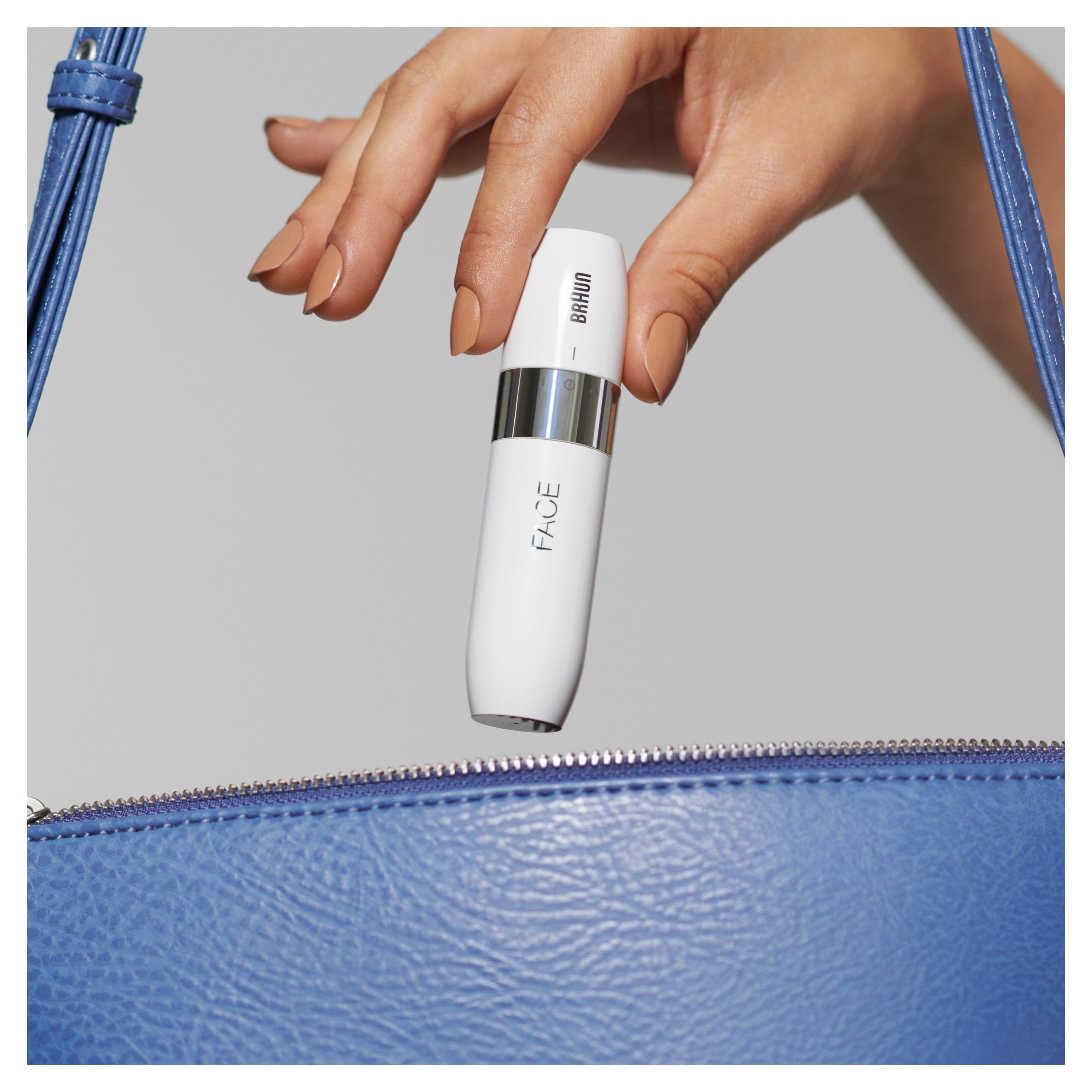 Braun Mini Hair Removal, Electric Facial Hair Removal for Women, Quick & Gentle, Finishing Touch for Upper Lips, Chin & Cheeks, for Easier Makeup Application, Ideal for On-the-Go, with Smartlight