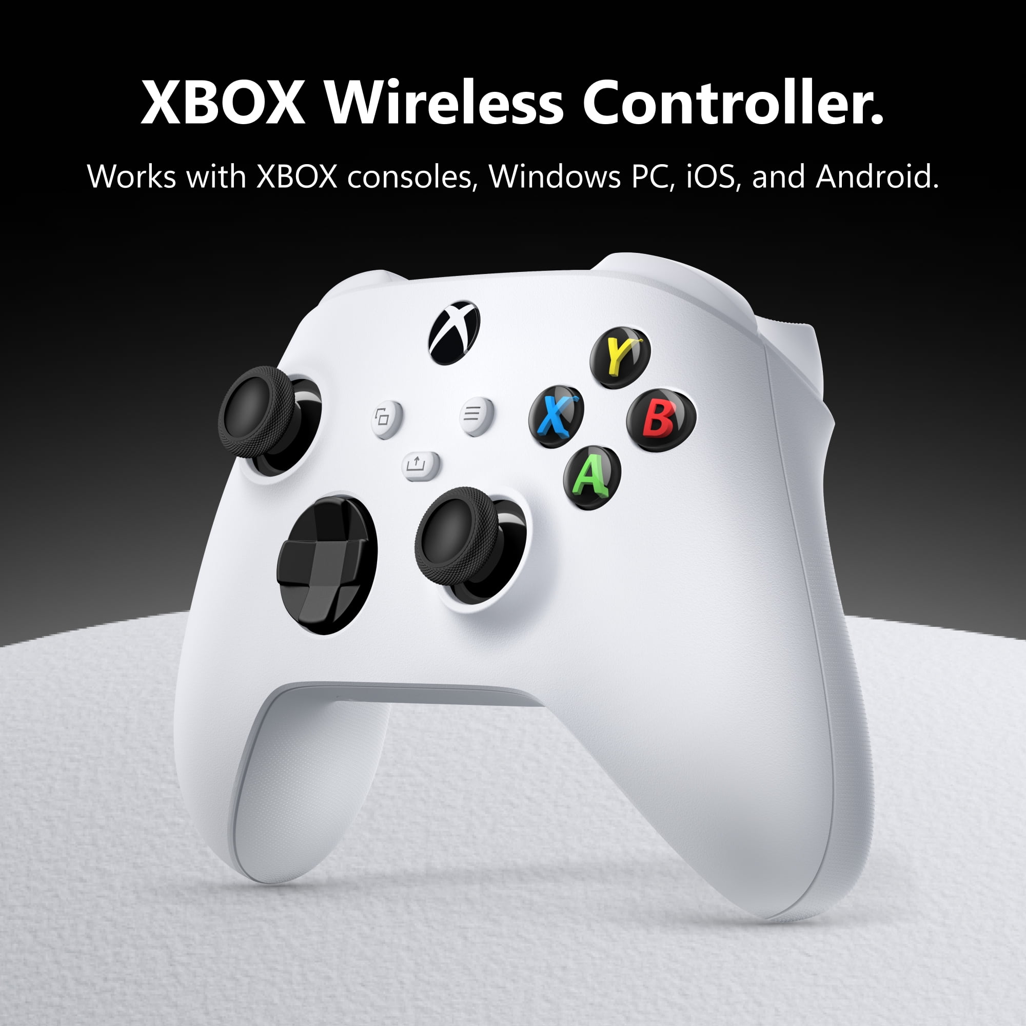 XBOX, Wireless Controller, Robot White, for Series X|S, One, PC