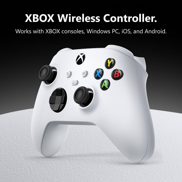 XBOX, Wireless Controller, Robot White, for Series X|S, One, PC