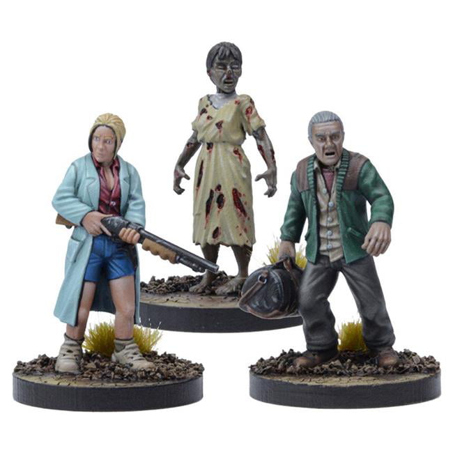 New Michonne Game Booster All Out War Miniatures Walking Dead 