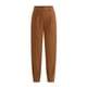 thumbnail image 1 of Pantalones PRETTYGARDEN 2025 de tiro alto, largo hasta el tobillo, color marrón, talla M, 1 of 9