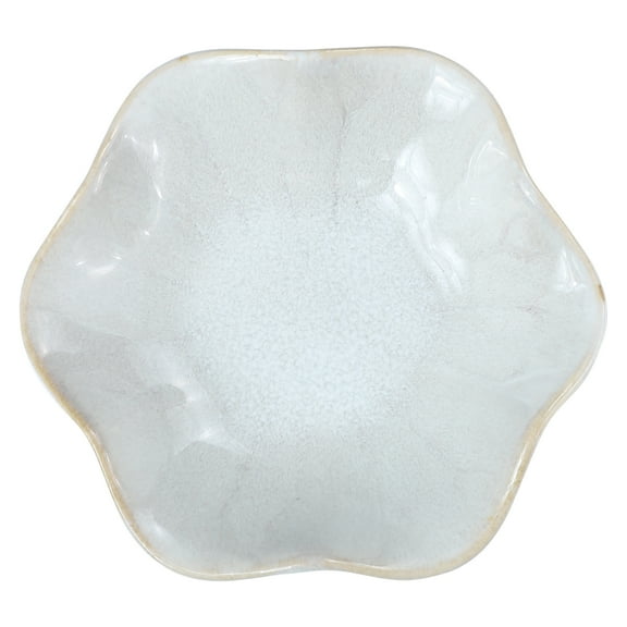 Gymnture Holibanna Ceramic Lotus Leaf Trinket Dish for Wedding Jewelry or Snacks