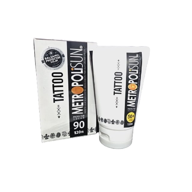 Balsamo Protector Solar para Tatuajes Metropolisun Tattoo 90 Fps