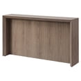 thumbnail image 6 of Evelyn&Zoe Modern/Contemporary 56" Wide Antiqued Gray Oak Console Table, 6 of 7