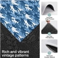 thumbnail image 3 of Blue Camouflage Bigfoot Pattern Kitchen Rugs Sets Of 3,Kitchen Runner Rugs Non Skid Washable,Decorative Kitchen Floor Mats for Kitchen,Sink,Laundry,17"x30"+ 17"x47" + 17"x59", 3 of 6