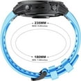 thumbnail image 6 of AIYOCK 22mm Comfortable Silicone Replacement Watch Band Compatible with Garmin Fenix 7/6/6 Pro/5/5 Plus, Forerunner 935/945/955/965/745, 6 of 7