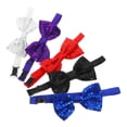 thumbnail image 3 of 5 pajaritas con diseño de lentejuelas para hombre y mujer (rojo, morado, azul, negro y plateado)., 3 of 6