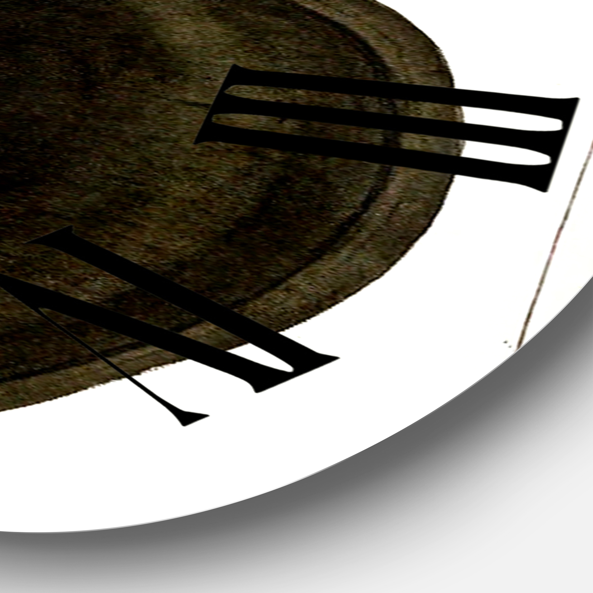 Designart 1 in Quartz Traditional Wall Clock