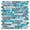 Gray & Teal-10, variant on Peel and Stick Backsplash Tiles Mindful Gray 10 Sheets 12x12 Inch