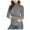 Grey, variant on YDFCWXW Women's Long Sleeve Casual Lightweight Turtleneck Top Slim Fit Layer Shirts White, M