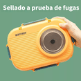 thumbnail image 3 of Lonchera Contenedor Termico Almuerzo Niños Acero Inoxidable AMARILLO, 3 of 5