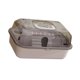 thumbnail image 1 of Casa de hámster transparente de viaje, jaula portátil para hámster, casa de juego para hacer ejercicio Gris, 1 of 9