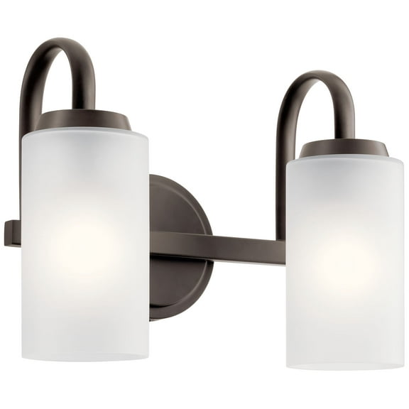 Kichler Kennewick 9 3/4"H 2-Light Olde Bronze Wall Sconce