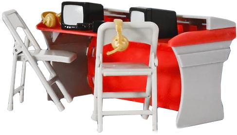 Wwe Ultimate Edition Set Of 3 Commentator Table Playsets For Wrestling ...