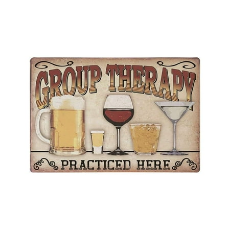 Decorative Kitchen Signs Metal 9x12 Wall Signs Group Therapy