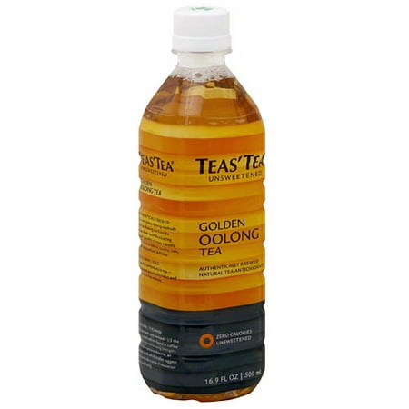 TEAS'TEA Golden Oolong Tea, 16.9 fl oz, (Pack of 12)