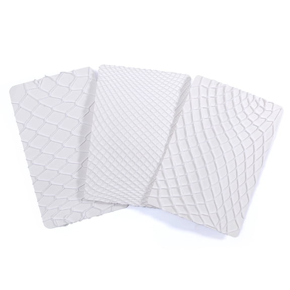 Krylvor High Waist Tights Fishnet Mesh Net Stockings 3 Pairs White