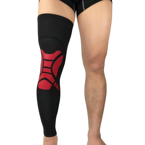 Manga de soporte de compresión shamjiam deporte articular dolor Negro y rojo L