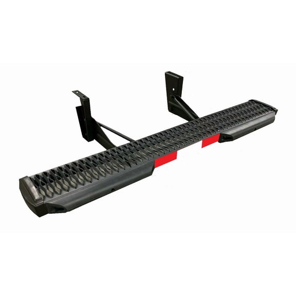 Ford Transit 2015-Present Rear Step With Dock Bumpers. Great for Amazon Vans.