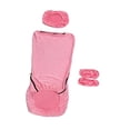 thumbnail image 3 of DimyFew Office Chair Covers Removable Elastic Chair Seat Cover with Headrest Slipcover And Armrest Protector Polyester Yarn Suitable for Home Office Study Spa Princess Pink, 3 of 8