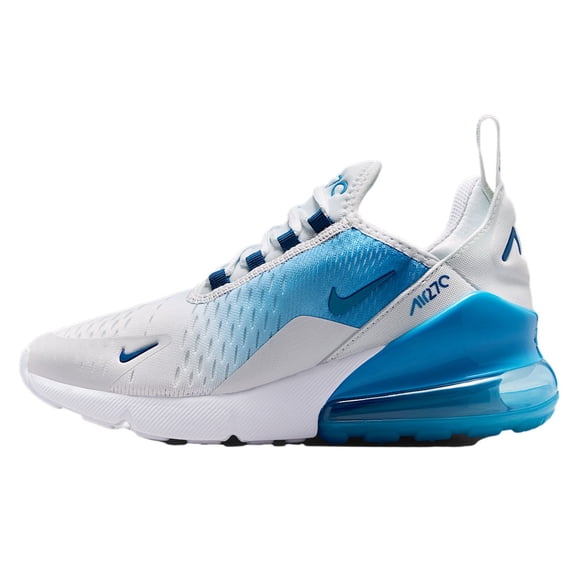 Big Kid's Nike Air Max 270 Off White/Court Blue (943345 125) - 4.5