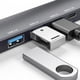 thumbnail image 2 of Adaptador de concentrador 4 en 1 Aleación de aluminio Tipo-C / USB de alta velocidad para Apple Macbook Huawei, 2 of 6