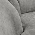 thumbnail image 6 of Dycanpo Swivel Accent Chair , 360 Degree Round Swivel Barrel Chair with Pillow , Soft Padded Barrel Armchair for Living Room , Gray, 6 of 10